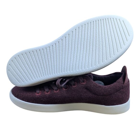 Allbirds Mens Wool Piper Hazy Burgundy Mens 8 Sneakers Sustainable Casual Shoe - Picture 4 of 9